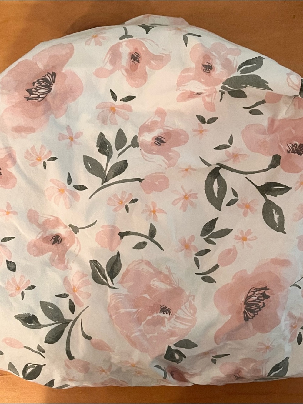 Pottery Barn Kids Meredith Allover Floral Fitted Crib Sheet Pink Organic Cotton - Picture 3 of 7